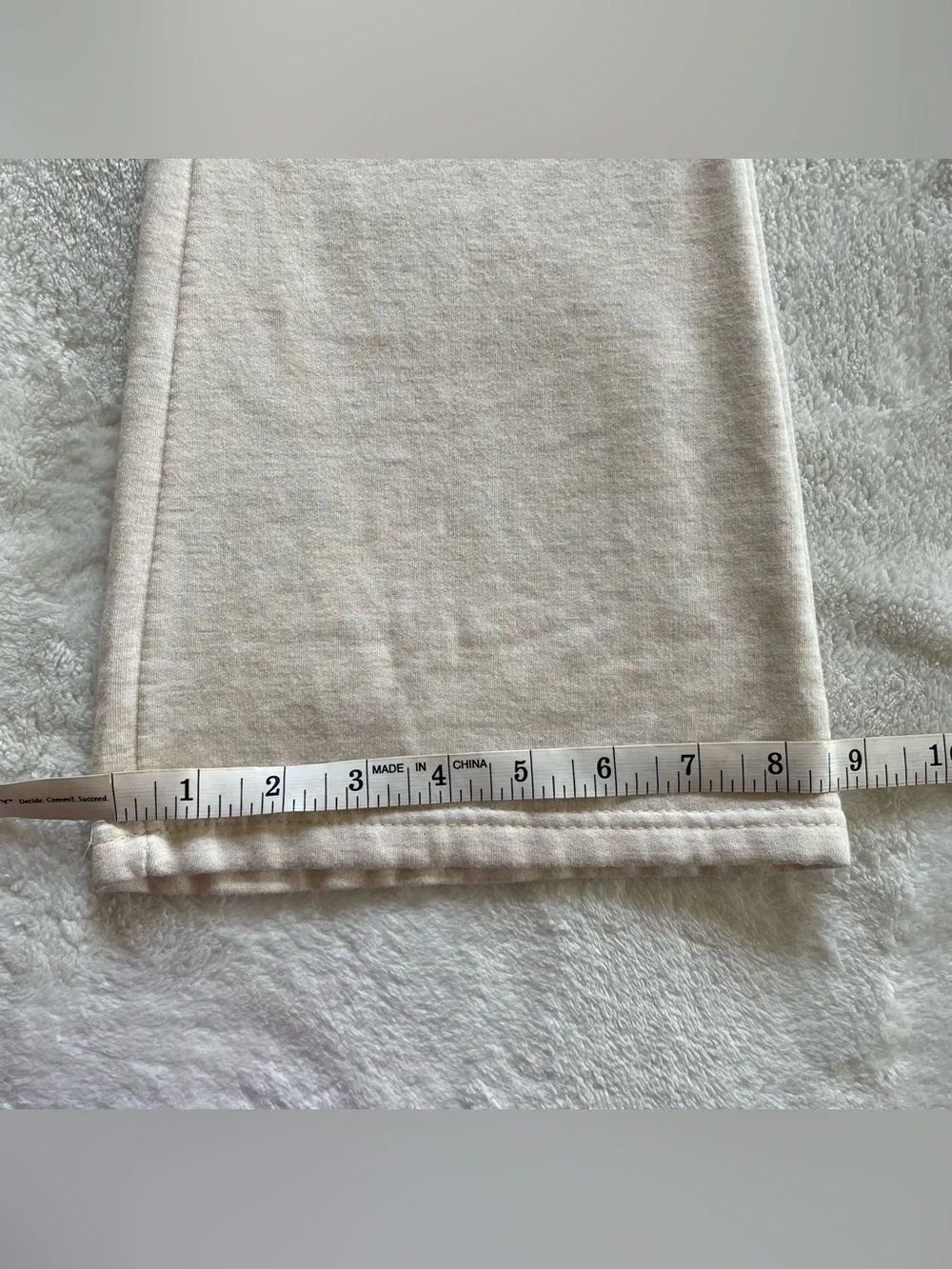 Cream Flared Sweatpants size XS - Picture 10 of 11